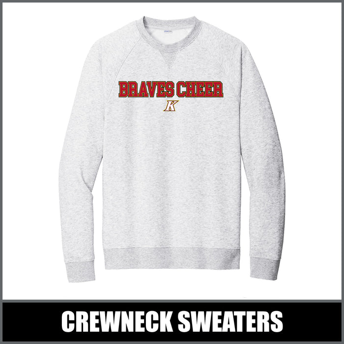 "Braves Cheer" Crewnecks