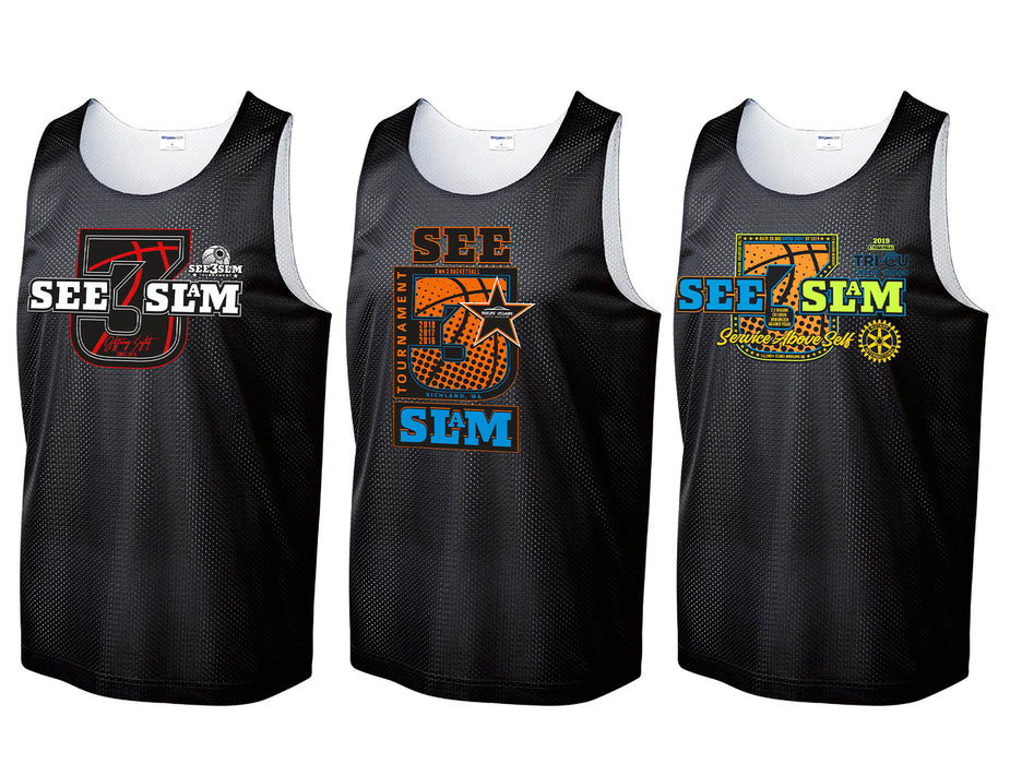 Black Reversible Jersey - See3Slam