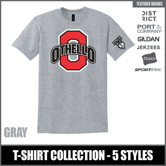 "O" GRAY T-Shirts - Othello