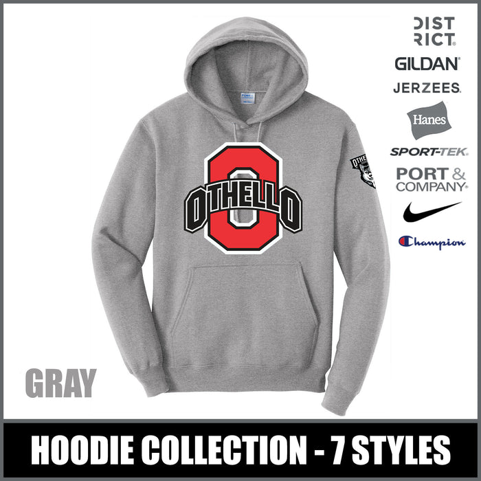 "O" GRAY Hoodies - Othello