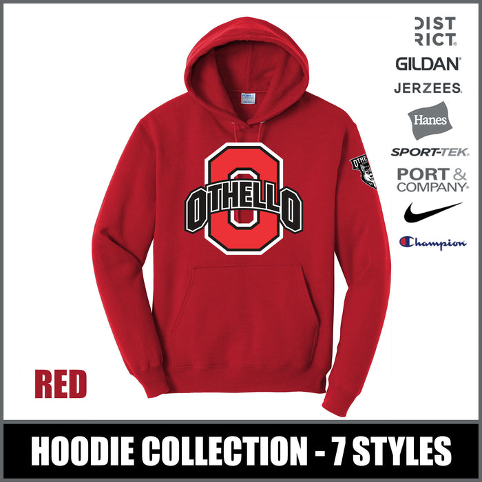 "O" RED Hoodies - Othello