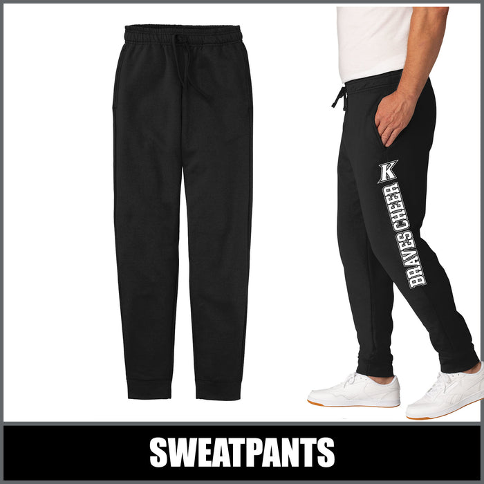 "Braves Cheer" Sweatpants