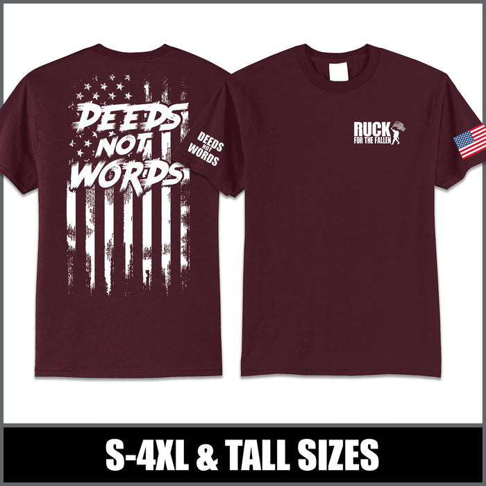 Deeds Not Words | T-Shirt (PC55)