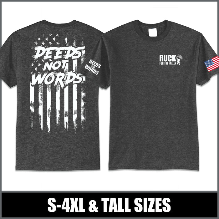Deeds Not Words | T-Shirt (PC55)