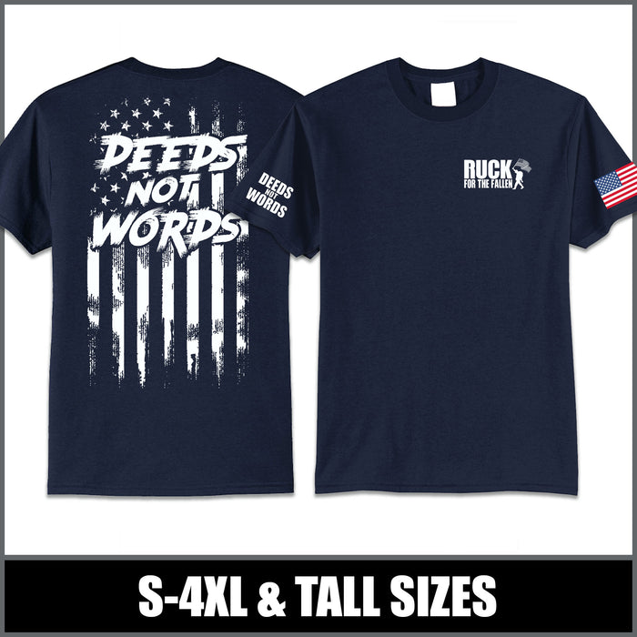 Deeds Not Words | T-Shirt (PC55)