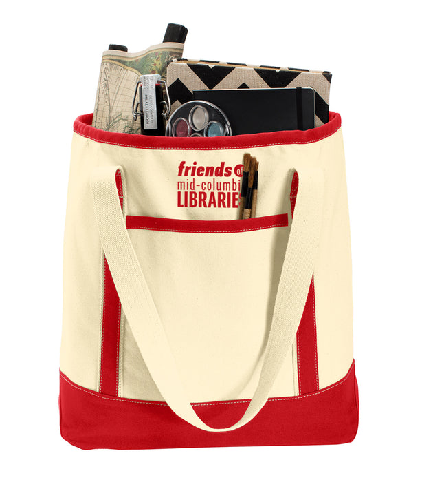 Large Cotton Canvas Tote - Friends of MCL